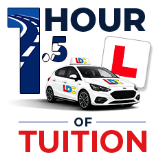 1.5 hour driving lesson